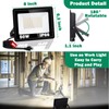 NEWREACH 50W 2 Pack LED Flood Light Outdoor, IP66 Waterproof