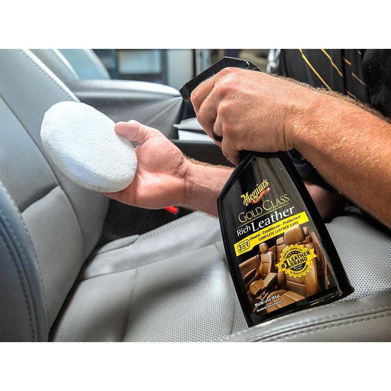 Meguiar's Gold Class Rich Leather Cleaner & Conditioner - 15.2