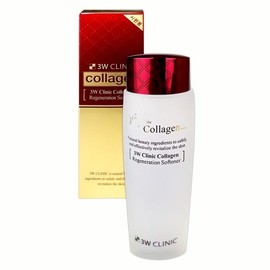 3W Clinic Collagen Softener 150mL Skin Care Essence Moisture Cream Anti-aging Effect Elasticity Cash on Delivery or Payment upon Order / 3W 클리닉 콜라겐 소프너 150mL 피부관리 에센스 수분크림 안티 이징 효과 형 탄력성 착불 또는 주문시 결제
