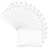 moinkerin Pack of 15 A6 Binder Pockets 6-Hole Transparent PVC