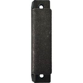 HALCÖ 0217.007.00.0.01 Balcony Door Handle Length 90 mm Patio Door Handle for Screwing Iron Galvanised Black Silver