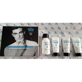 JAFRA ROYAL MEN, SKIN CARE  FOR MEN  TRAVEL SET 4 pc set POWERFUL &SIMPLE