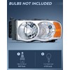 Nilight 2002 2003 2004 2005 Ram 1500 2500 3500 Headlight