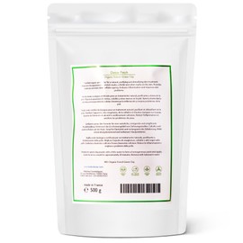 Bio Organic Green Clay Powder, 100% Natural, Green Clay for DETOX, Firming Body Wrap, Skin Exfoliating, Natural Skin Care, Cellulite Clay - 500 g