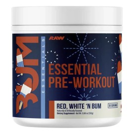 Cbum Essential Raw Nutrition 30 Servicios Red White N Bum