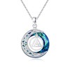ABIGY Anonymous Alcoholics Necklace 925 Sterling Silver Anonymous Alcoholic Symbol