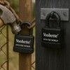70mm Outdoor Heavy Duty Padlock Small Shackle 4 Keys Hardened