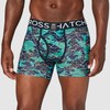 Crosshatch Men's LINAMO Boxer Shorts, Teal, M