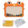 Magnetic Dot Drawing Board Cute Crab Shaped Doodle Board Educational