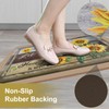 Likiyol Kitchen Mats for Floor Sunflower Kitchen Rugs Anti Fatigue