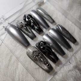[Handmade Nail Tips] Christ - Coffin Egg / [수제네일팁] 그리스도 - 코핀에그