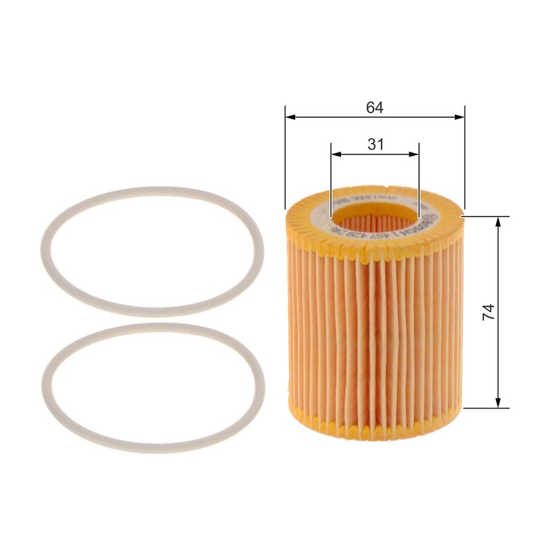Bosch 1457429248 Oil-Filter Element