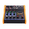 GOWENIC 4-Channel Mixer, Smart Noise Reduction, USB & Bluetooth, 4