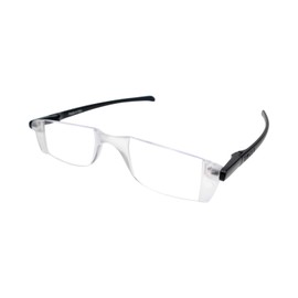 TFReaders Twist Flat Folding Reading Glasses in Matte Black +1.00