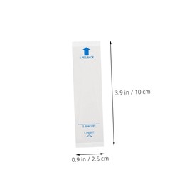 Beavorty 150pcs Disposable Paper Thermometer Covers Probe Sleeves for Clinics and Home Use Safety and Cleanliness Protection Compatible with Various Thermometers