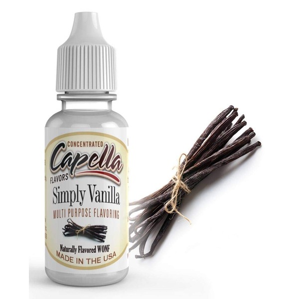 Capella Flavor Drops Simply Vanilla 13ml bottle