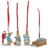 Beatrix Potter Set of 4 Hanging Ornaments
