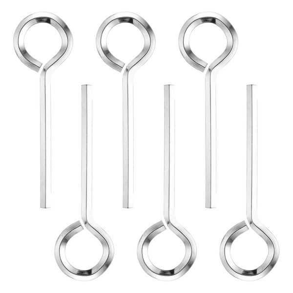 PATIKIL 5/32" Standard Hex Dogging Key, 6 Pack Solid Steel