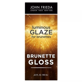 John Frieda Brilliant Brunette Luminous Color Glaze 6.5 Ounce Rich Color Shine