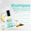 Vemare Cosmetics Shampoo de Biotina, Aceite de Argán y Keratina