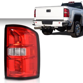 GRAND ORANGE Tail Lights w/o Bulbs Compatible with GMC Sierra 1500 2016-2018/GMC Sierra 2500 HD 3500 HD 2016-2019/GMC Sierra 1500 Limited 2019 84288725, GM2801281C Red Lens Right Passenger Side
