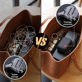 IEM Case for Wired Earbuds, in Ear Monitor Bag Compatible with Linsoul KZ ZS10 Pro for Shure for TRUTHEAR Zero BLUE2 for Moondrop Chu for CCA CRA for CCZ Melody, Case Only