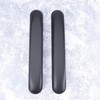Exceart 2Pcs Padded Armrests Universal Arm Pads Replacement Leather Armrest