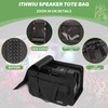 ITHWIU Speaker Carrying Bag with Thickened Sponge for Compact 10"