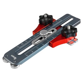 Upgraded Table Saw Thin Rip Jig Guide for Cutting Repetitive Narrow Strips, Fast & Precise Thin Strip Cutting for 3/4" x 3/8" T-Slots, Compatible with Table Saws, Band Saws & Routers