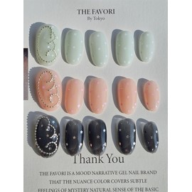 BeautifulAngel Core Wing Nail [Handmade Nail Tip] Emily Nail - Almond / 뽀용엔젤코어 날개네일 [수제네일팁] 에밀리네일 - 아몬드