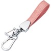 Llavero universal de piel auténtica, llavero de coche resistente, para