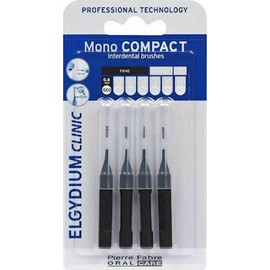 Elgydium Clinic Mono Compact, Interdental Brushes 0.35mm, 4pcs