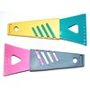 Set of 2 ice scrapers, assorted colours, handy with soft