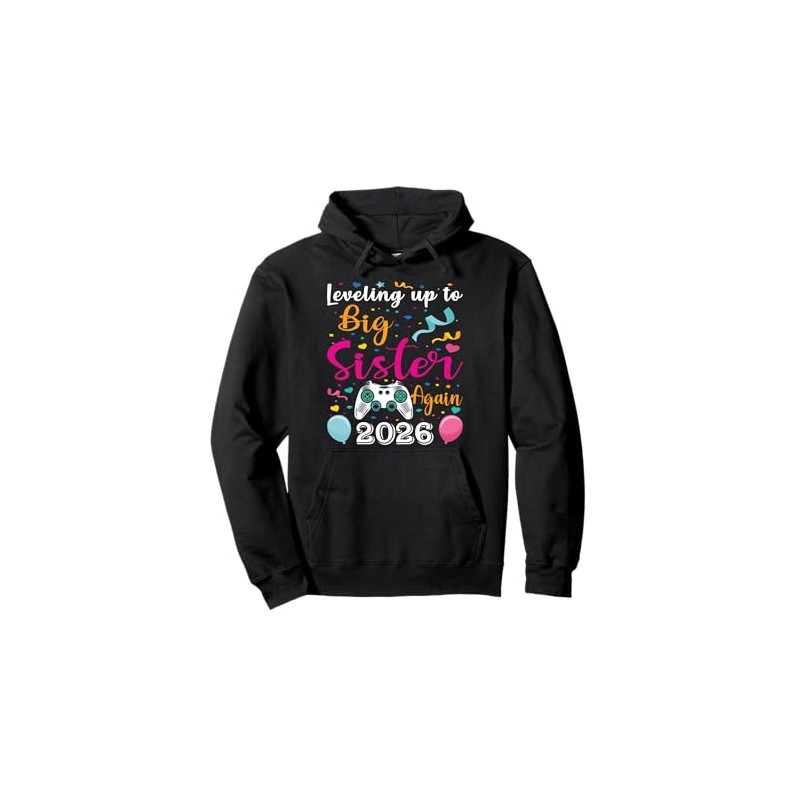 Leveling Up To Big Sister Again 2026 Baby Announcement Gifts