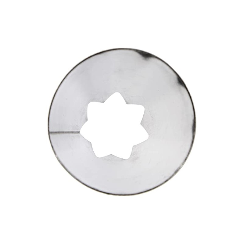 IBILI" Star Piping Nozzle, Stainless Steel, Silver, 11 mm