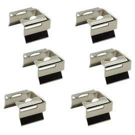 HiSport - Kit universal de retenedor de clip de retención de metal para inyector de combustible, 6 unidades, apto para EV1