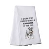 PWHAOO Schnauzer Kitchen Towel A Kitchen is Not Complete without