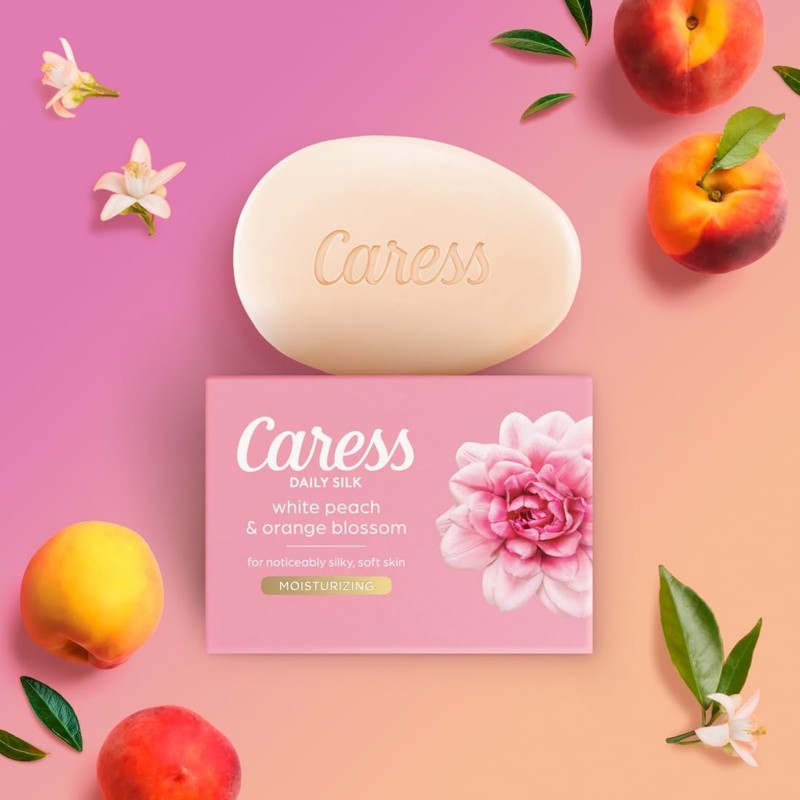 Caress Beauty Bar Soap For Noticeably Silky Soft Skin Daily