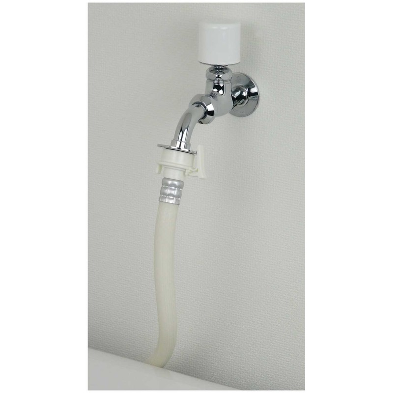 Kakudai 792-643 Single Faucet for Washing Machines, Water Hammer Absorption