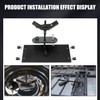 RANSOTO Universal Steel Roof Racks Spare Tire Carriers- Tire Mount