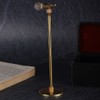 1/6 Metal Gold Microphone Mini Musical Instrument Model for 12inch