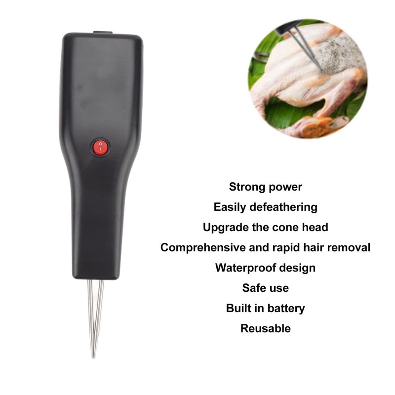 Handheld Chicken Caulking Machine, Electric Spring Removal for Poultry, Duck,