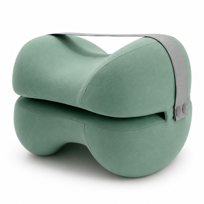 Memory Foam Knee Pillow for Side Sleepers – Leg Support