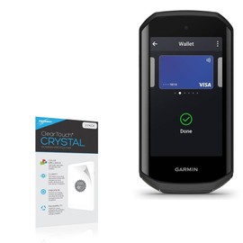 BoxWave Screen Protector Compatible with Garmin Edge 1050 - ClearTouch Crystal (2-Pack), HD Film Skin - Shields from Scratches