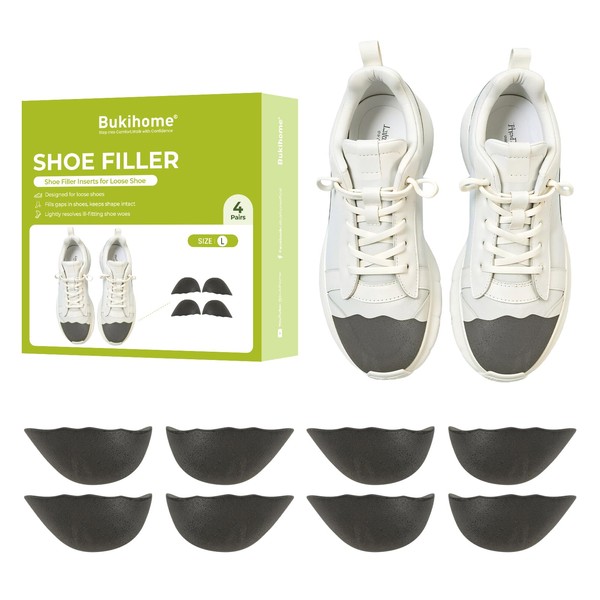 Bukihome Shoe Filler - Shoe Filler Insert for Loose Shoe