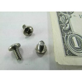 SherrodSurplus Lot 100 Pan Head Stainless Steel 6-32 x 1/4 Machine Screws Standoff Non-Magnetic