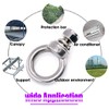 Swpeet 8 Pieces 304 Stainless Steel M12 Male Thread Lifting