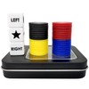 Ahoper Left Right Center Dice Game Prime Set with 3