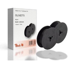 Peach Ink Ribbon Replaces Olivetti Black Nylon 13 mm / 10 m Ribbon Size 1