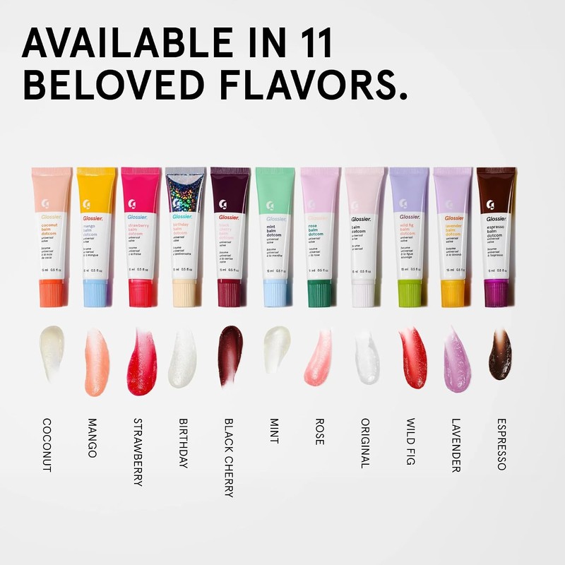 Glossier Balm Dotcom - Bálsamo labial Rose - Hidratación Instantánea